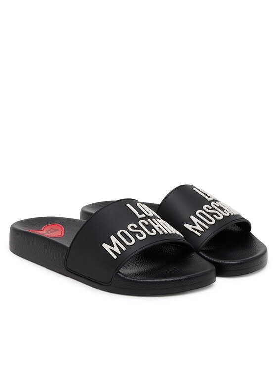 LOVE MOSCHINO Шльопанці LOVE MOSCHINO JA28052G0MI14000 Чорний