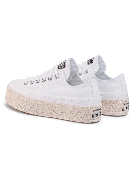 Converse Espadryle Converse Ctas Espadrille Ox 567686C Biały