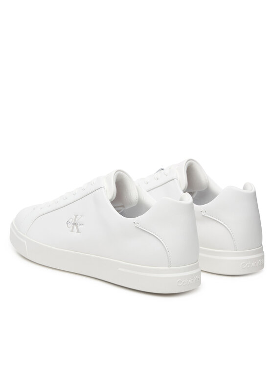 Calvin Klein Sneakersy Calvin Klein Low Prof Cupsole Lth HM0HM02123 Bílá