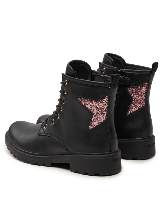 Geox Botas altas Geox Jr Casey J9420G 0BCEW C9B8W S Negro