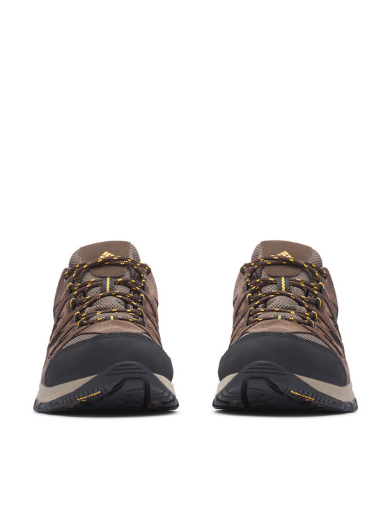 Columbia Trekingová obuv Columbia Crestwood Waterproof 2100651 Hnedá