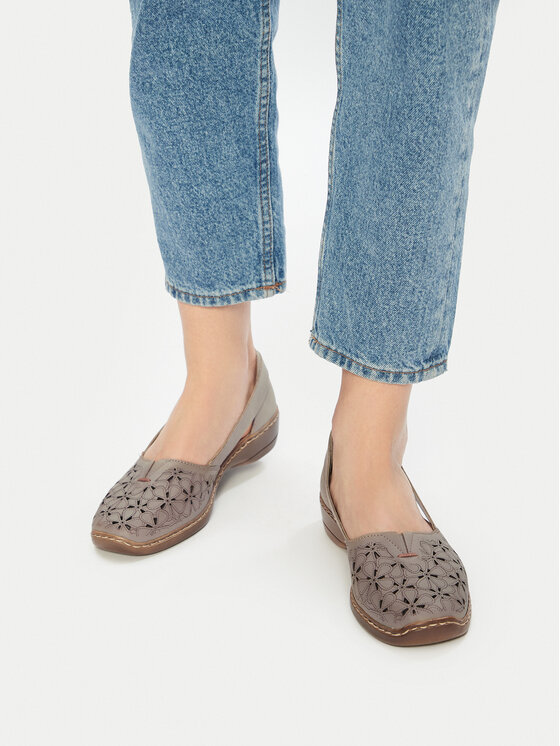 Rieker Polobotky Rieker 41356-64 Béžová