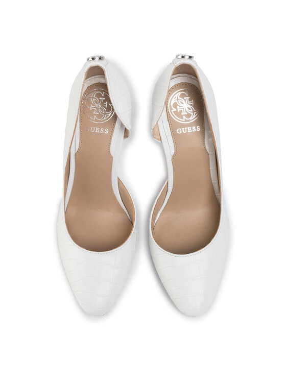 Guess Туфлі на шпильці Guess Tedson3 FL5TS3 LEP08 Білий
