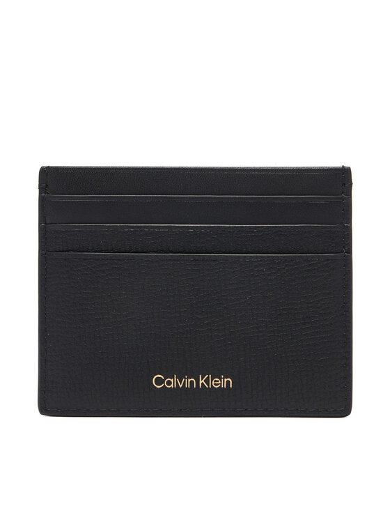 Calvin Klein Θήκη πιστωτικών καρτών Calvin Klein LV04D1286G Μαύρο