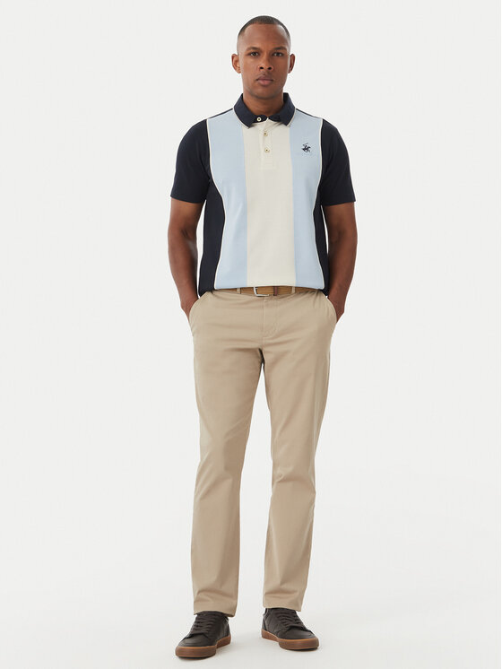 Beverly Hills Polo Club Beverly Hills Polo Club Поло M2750 Cиній Regular Fit