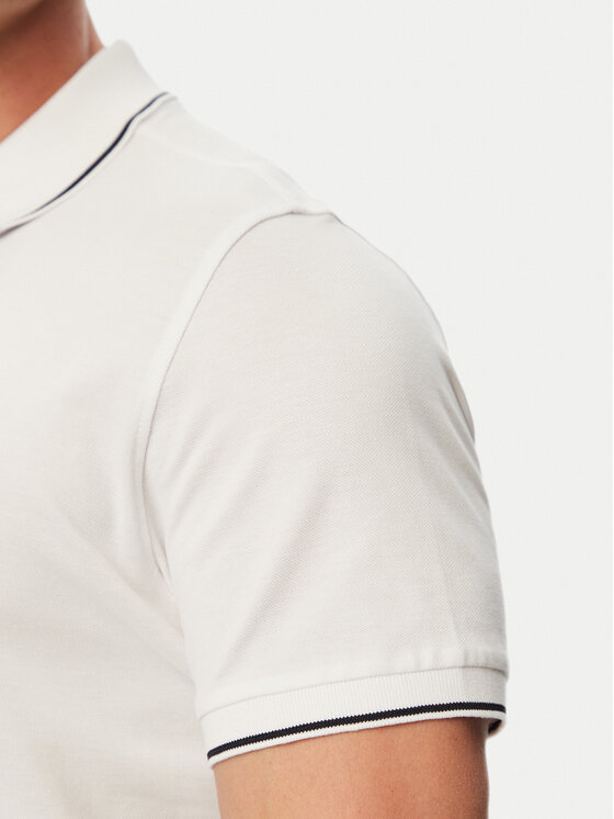 Beverly Hills Polo Club Beverly Hills Polo Club Поло P-SS26M-P42561 Білий Regular Fit