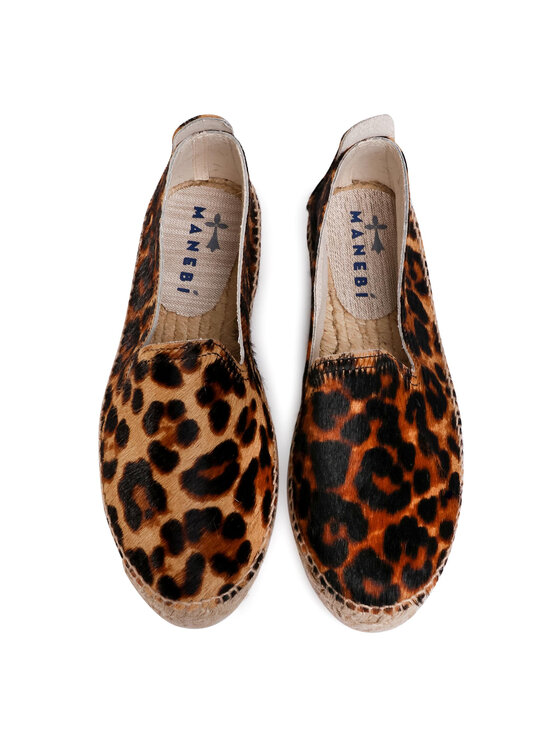 Manebi Espadryle Manebi Slippers D D 6.2 D0 Brązowy