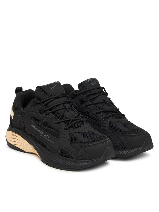 Plein Sport Сникърси Plein Sport Pegasus Project SAFS USC0935 STE003N Черен