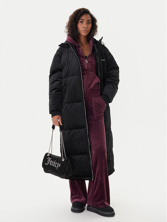 Juicy Couture Juicy Couture Zimska jakna Century JCOIJ225552 Črna Relaxed Fit