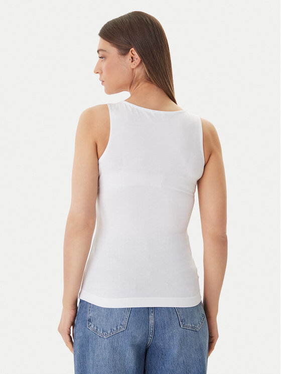 Guess Guess Топ W6GP10 K2932 Білий Regular Fit