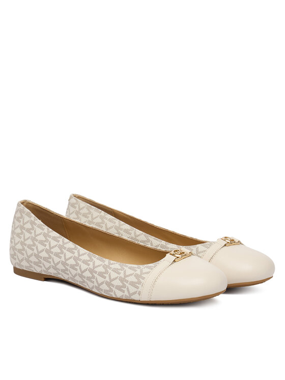 MICHAEL Michael Kors Balerina MICHAEL Michael Kors Mandy Flat 40F5MAFP1L Ekru