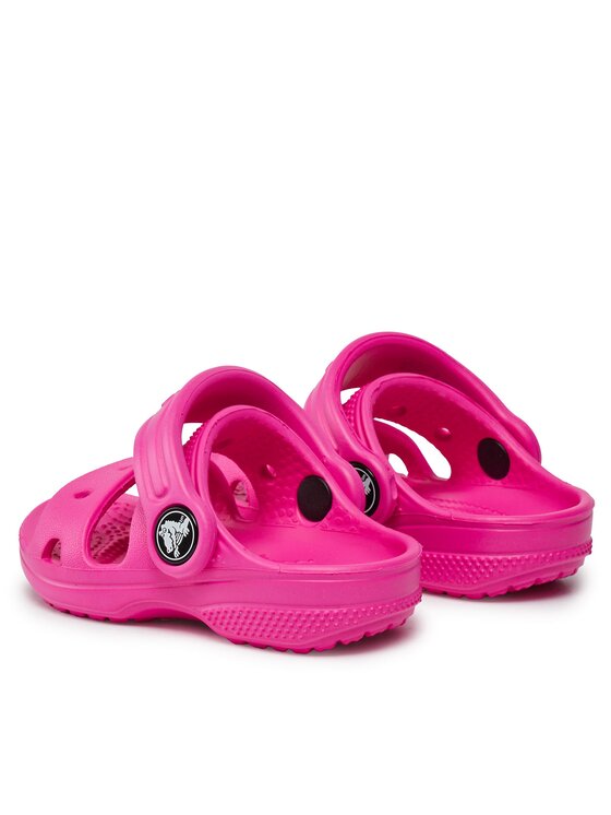 Crocs Klapki Crocs Classic Kids Sandal T 207537 Różowy