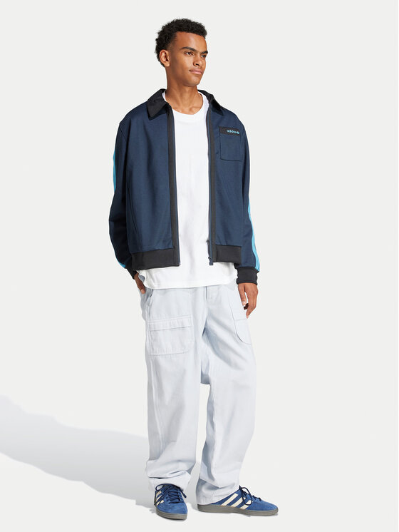 adidas adidas Футболка Trefoil Essentials JD0373 Білий Oversize
