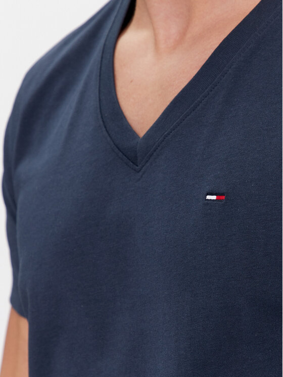 Tommy Jeans Tommy Jeans Marškinėliai DM0DM04410 Tamsiai mėlyna Regular Fit