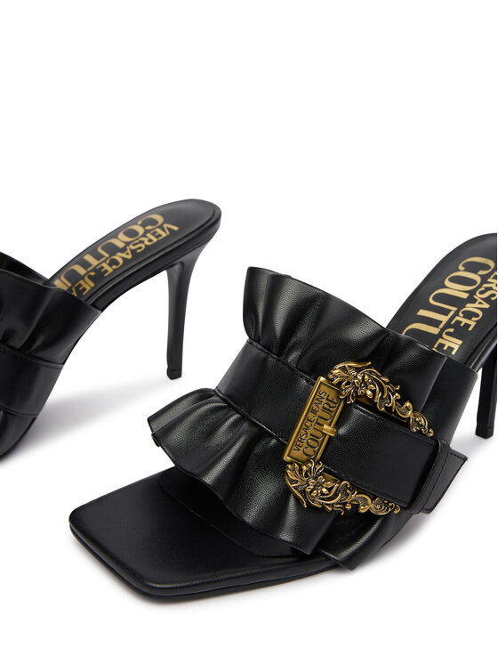 Versace Jeans Couture Шльопанці Versace Jeans Couture 80VA3S70 ZSS83 899 Чорний