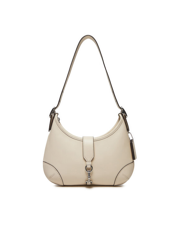 Coach Kabelka Coach Hamptons Hobo CW642 Écru