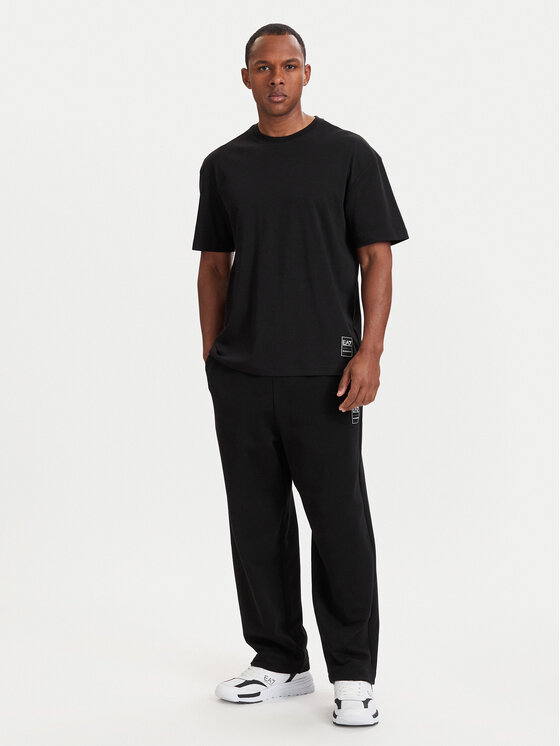 EA7 Emporio Armani EA7 Emporio Armani Camiseta 7M002107 AF10441 UC001 Negro Relaxed Fit