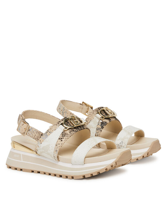 Liu Jo Sandále Liu Jo Maxi Wonder Sandal 30 BA5081 EX289 Béžová