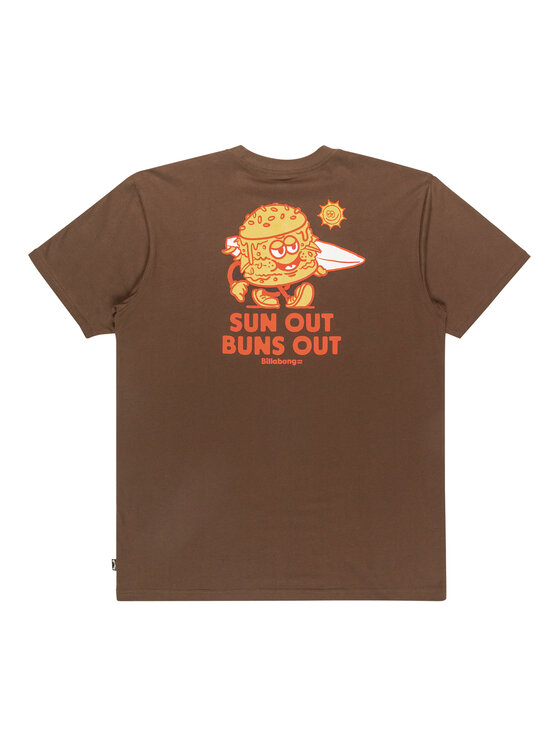 Billabong Billabong Camiseta Gimmicks EBYZT00363 Marrón Regular Fit