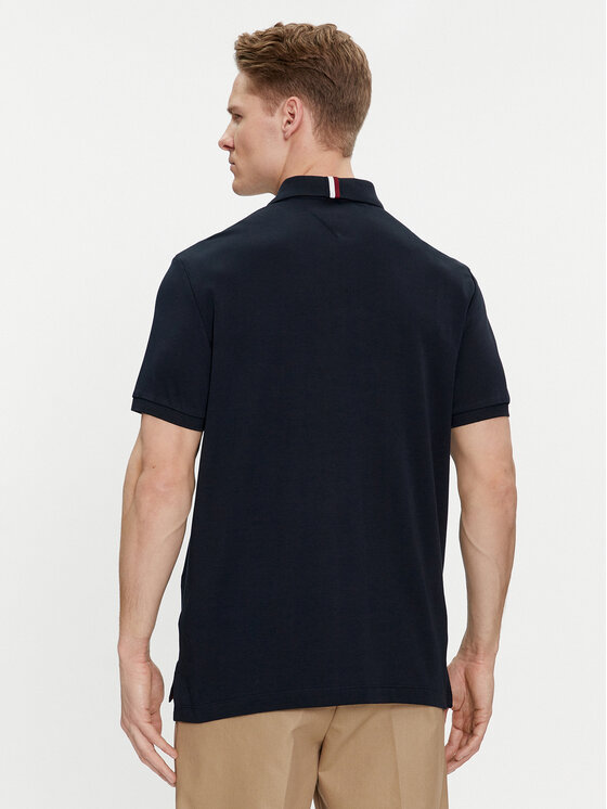 Tommy Hilfiger Tommy Hilfiger Polo Interlock MW0MW34783 Tamnoplava Regular Fit