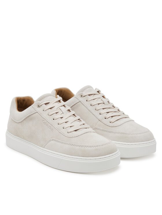 Calvin Klein Sneakersy Calvin Klein Clean Cup Low Laceup Oxf Su HM0HM01880 Béžová