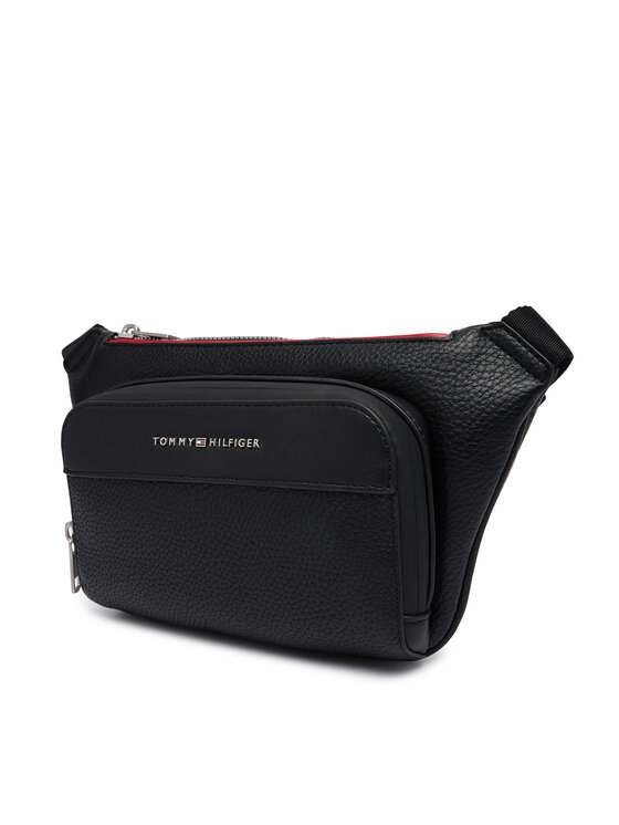 Tommy Hilfiger Borsetă Tommy Hilfiger Th Central Bumbag AM0AM14755 Negru