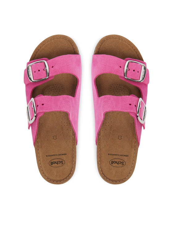 Scholl Шльопанці Scholl Bora 2 Buckles MF32609 Рожевий