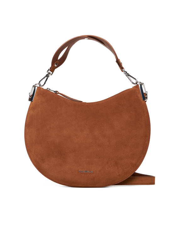 Coccinelle Сумка Coccinelle QKG Coccinellesunup Suede E1 QKG 13 02 01 Коричневий
