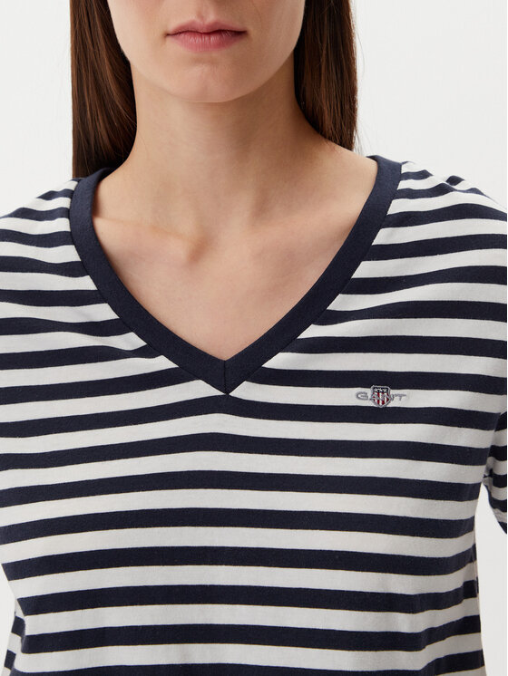 Gant Gant T-shirt 4200566 Tamnoplava Regular Fit