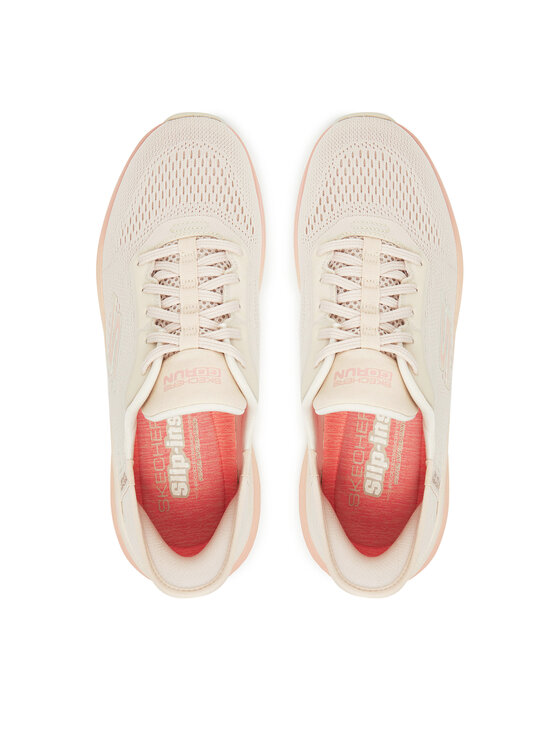 Skechers Παπούτσια για Τρέξιμο Skechers Max Cushioning Elite 2.0 129626/NTPK Μπεζ