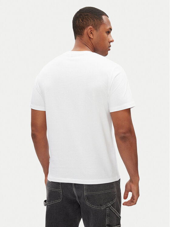 Pepe Jeans Pepe Jeans T-Shirt Flag PM509720 Λευκό Regular Fit