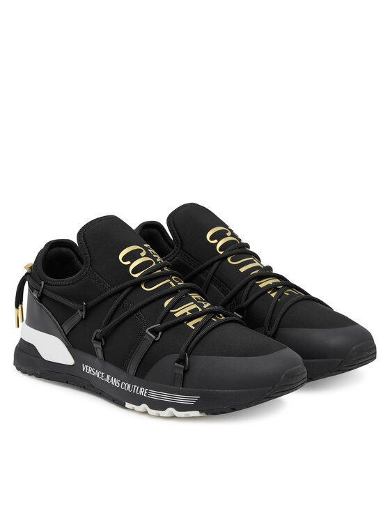 Versace Jeans Couture Снікерcи Versace Jeans Couture 79YA3SA6 ZS915 G89 Чорний