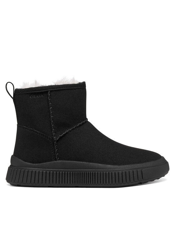 Geox Kozačky Geox J Laquinny Girl J56M3C 000AU C9999 M Černá
