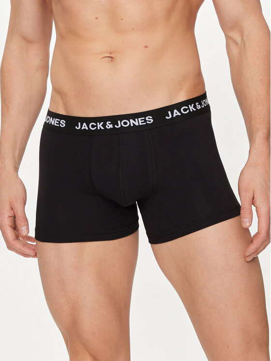 Jack & Jones Jack & Jones Комплект боксерів Solid 12189937 Чорний
