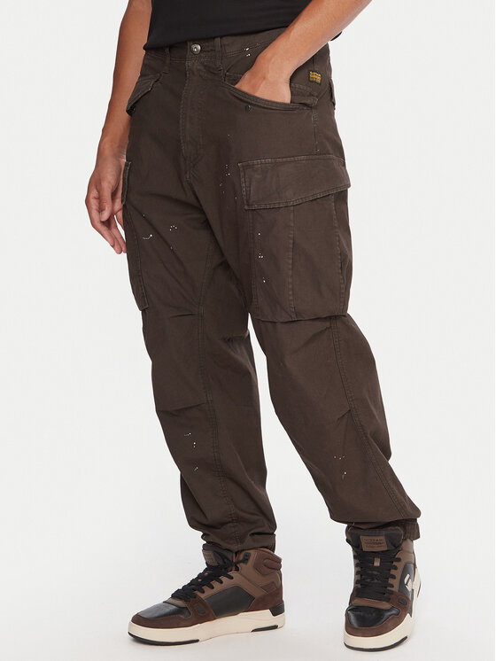 G-STAR G-Star Raw Medžiaginės kelnės MA1 Cargo D26945-D388 Ruda Regular Fit