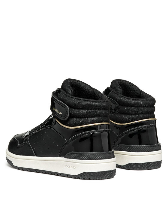 Geox Сникърси Geox J Washiba Girl J36HXA 05402 C9999 S Черен