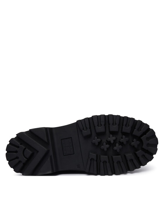 Tommy Jeans Kotníková obuv Tommy Jeans Tjw Platform Boots Wl EN0EN03159 Černá