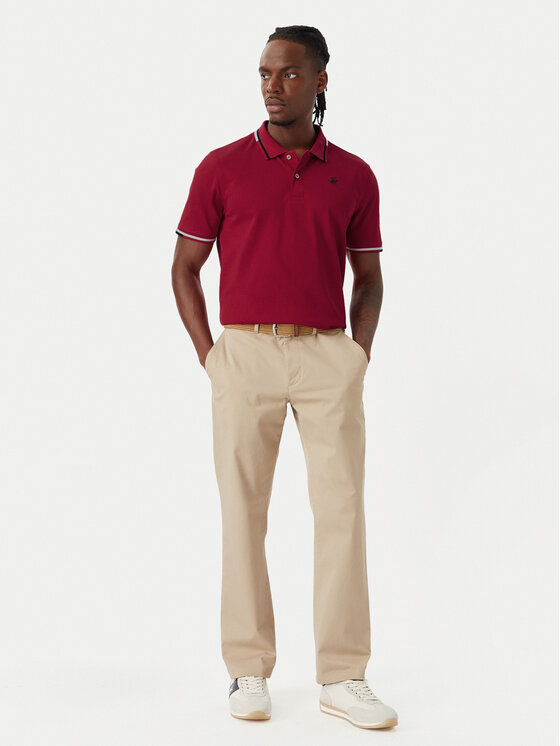 Beverly Hills Polo Club Beverly Hills Polo Club Polo P-SS26M-P2525 Rojo Regular Fit