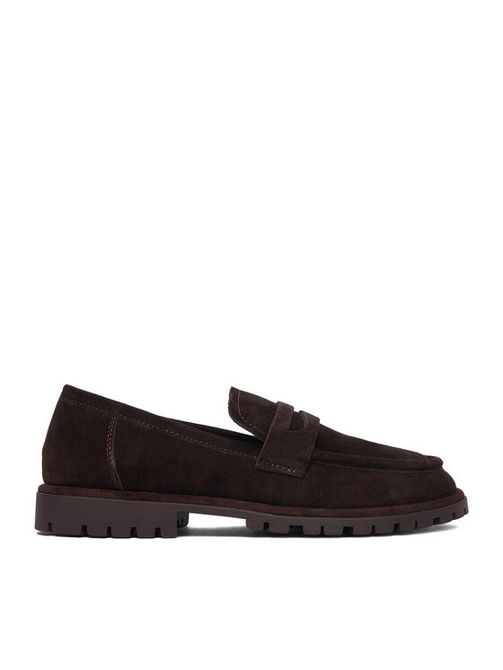 Badura Loafersy Badura C-ARYA-LT017-1 Brązowy ciemny