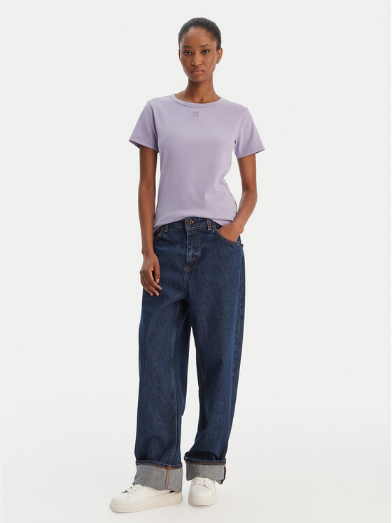 HUGO HUGO Camiseta Deloris 50512002 Violeta Regular Fit