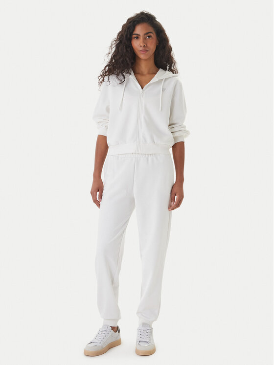 Guess Guess Pantalones de chándal V6GB11 K3095 Blanco Regular Fit