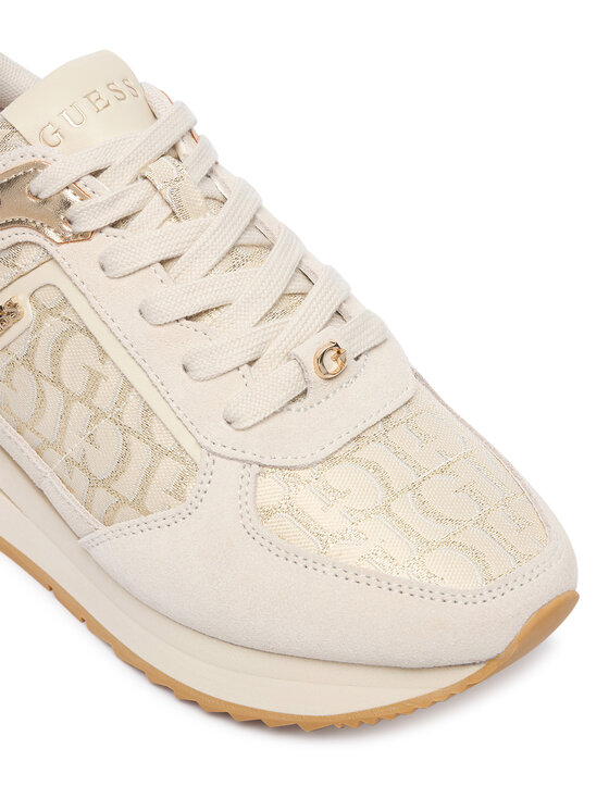 Guess Снікерcи Guess FLTEG5 LEA12 Кремовий