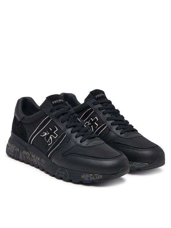 Premiata Сникърси Premiata Lander Var 8655 Черен