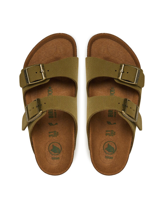 Birkenstock Nazouváky Birkenstock Arizona Kids Vegan 1027829 S Zelená
