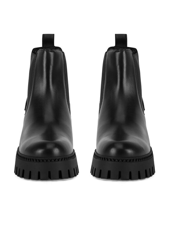 Sergio Bardi Členková obuv s elastickým prvkom Sergio Bardi WI23-E1038-04SB Čierna