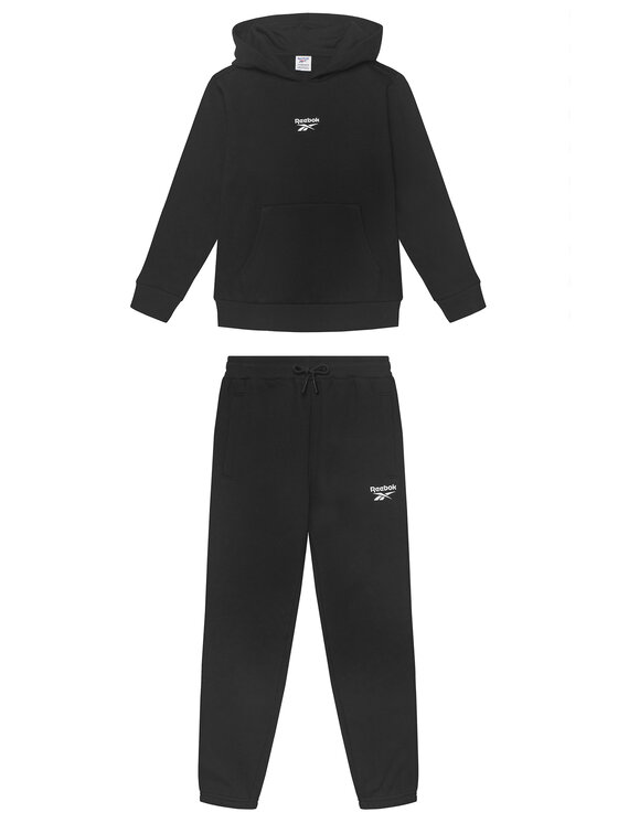 Reebok Reebok Σετ φόρμας RK95228CCB Μαύρο Regular Fit