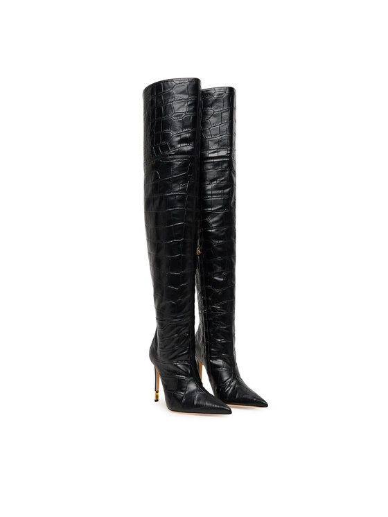 Elisabetta Franchi Kozačky Elisabetta Franchi SA-05L-58E2-V850 Černá