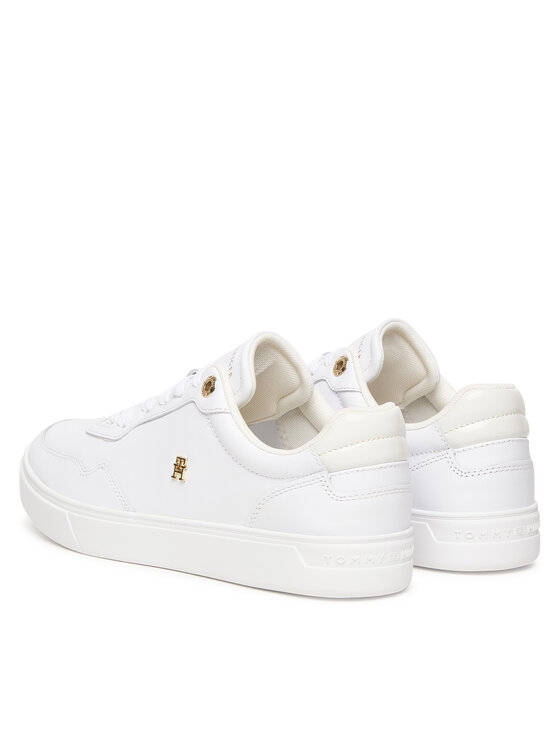 Tommy Hilfiger Superge Tommy Hilfiger Casual Cupsole Sneaker FW0FW09022 Bela