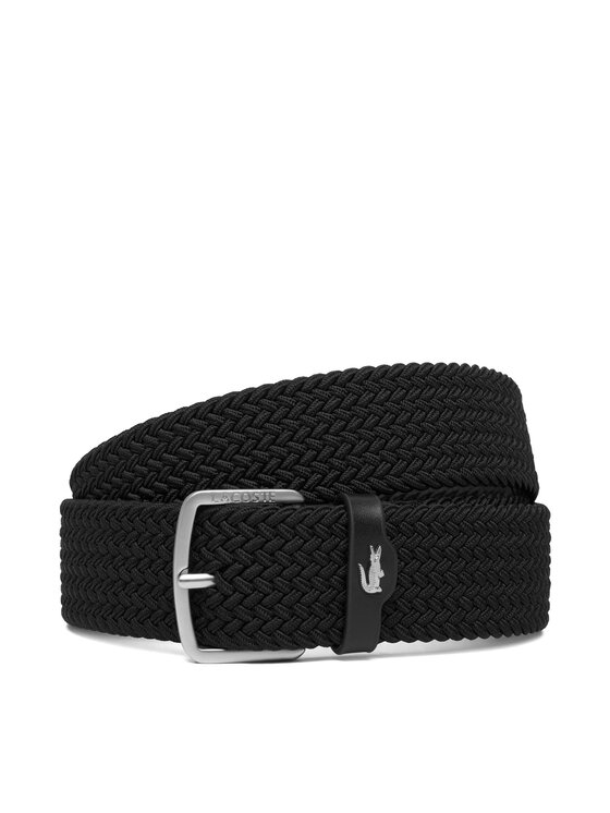 Lacoste Pánský pásek Lacoste RC4100 Černá