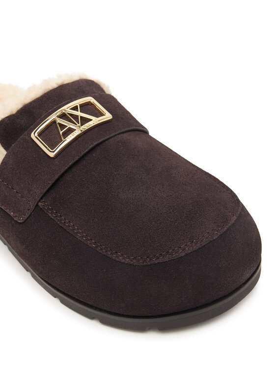Armani Exchange Klapki Armani Exchange XW003096 AF27450 M6444 Brązowy ciemny